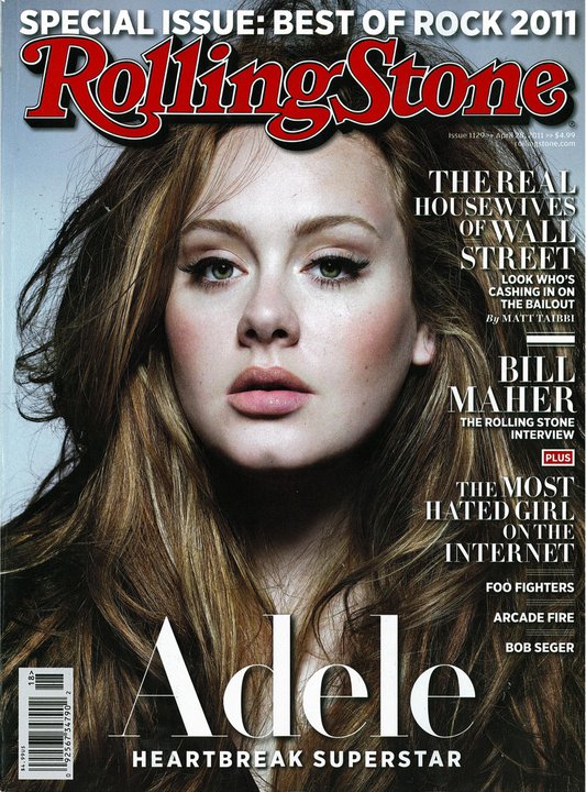 to you, Adele! You look gorgeous, sexy and deserve to be on the cover ...